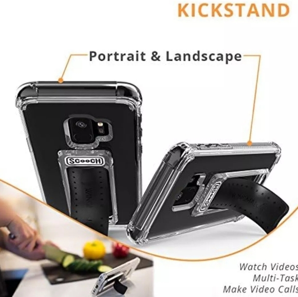 Scooch Wingman | Kickstand Case for Samsung Galaxy S9 [10 ft Drop Protection]... - Picture 3 of 6